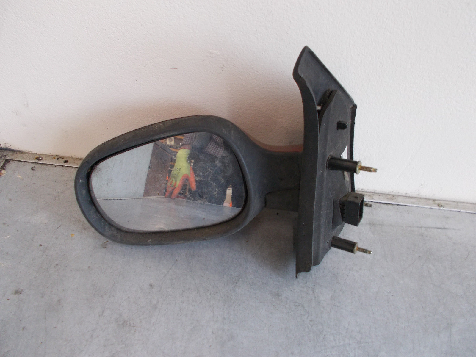 RENAULT SCENIC 2003 MK1 NS PASSENGER SIDE ELECTRIC WING MIRROR RED 7700431544