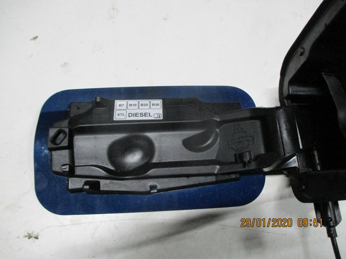 VAUXHALL COMBO E MK4 2019 PETROL DIESEL FUEL FILLER FLAP CAP COVER DOOR BLUE