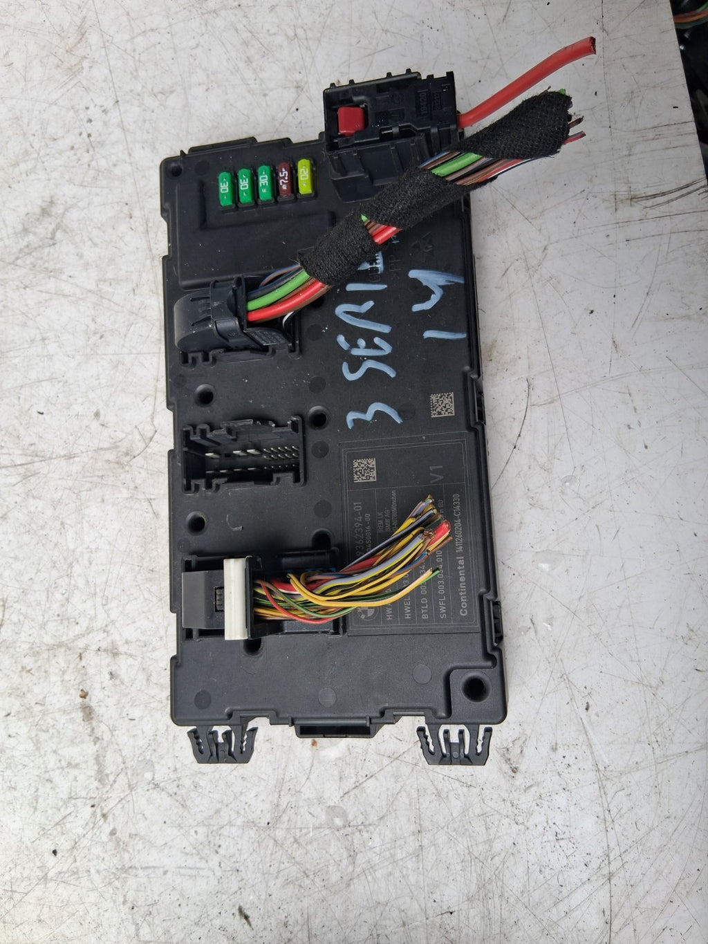 2014 BMW 3 SERIES F31 F30 BCM BODY CONTROL MODULE 9362394