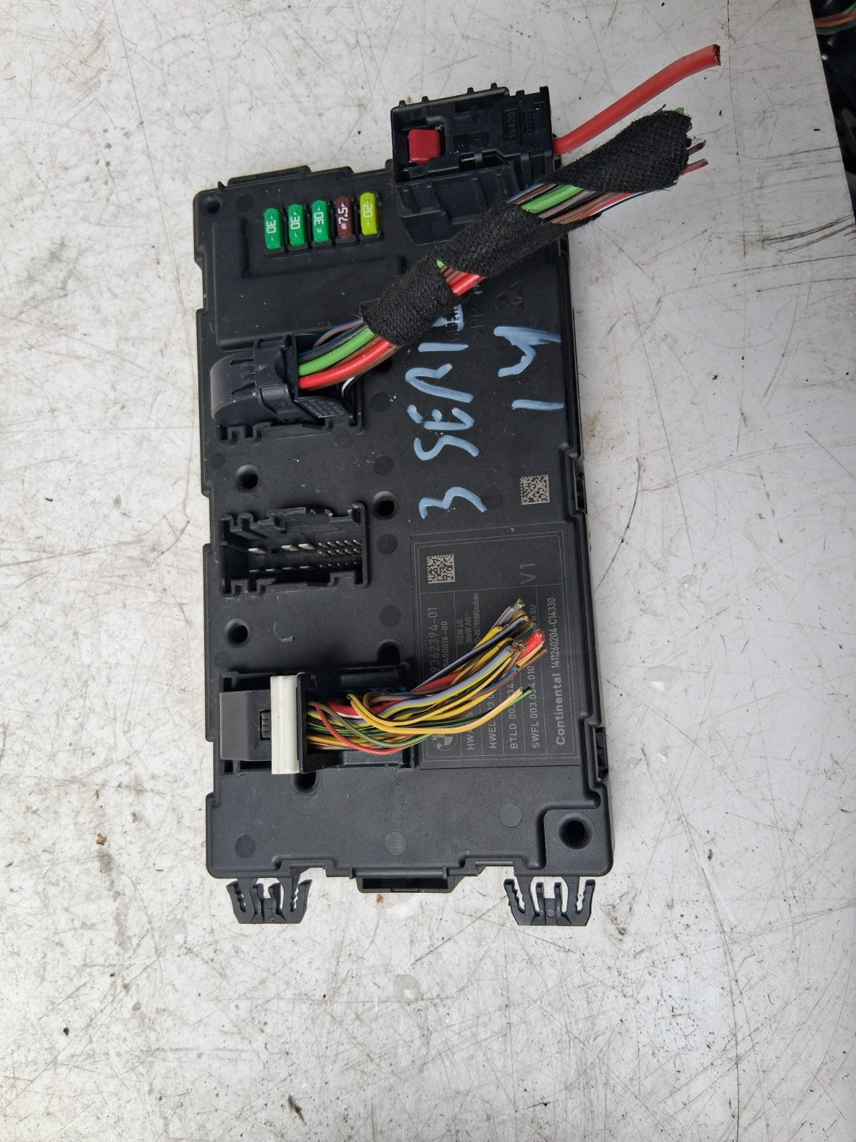 2014 BMW 3 SERIES F31 F30 BCM BODY CONTROL MODULE 9362394