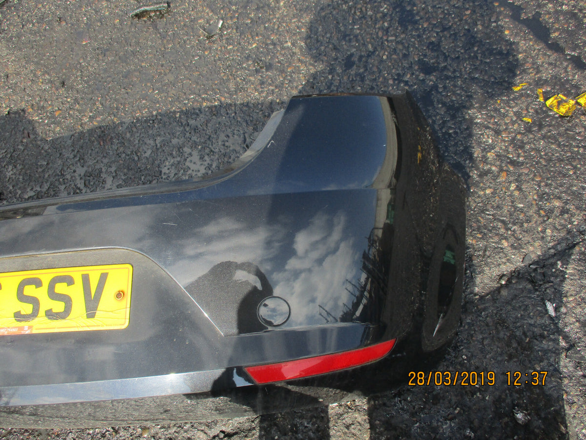 SEAT LEON 2006 1P1 REAR BUMPER BLACK