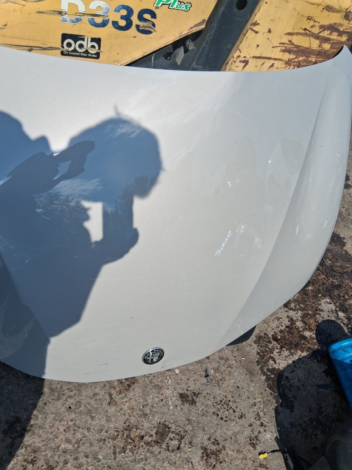 2025 ALFA ROMEO JUNIOR FRONT BONNET HOOD PANEL DAMAGED