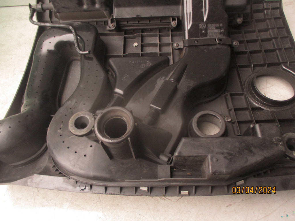2005 VOLKSWAGEN GOLF MK5 AIR FILTER HOUSING BOX & ENGINE COVER 03C129607N