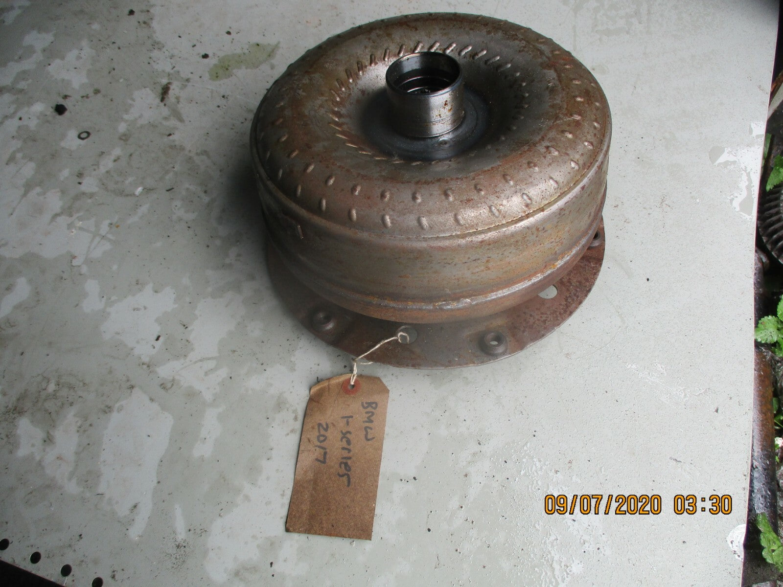 BMW 1 SERIES F20 2016 2017 116D (B37D15A) 6 SPEED MANUAL TORQUE CONVERTER