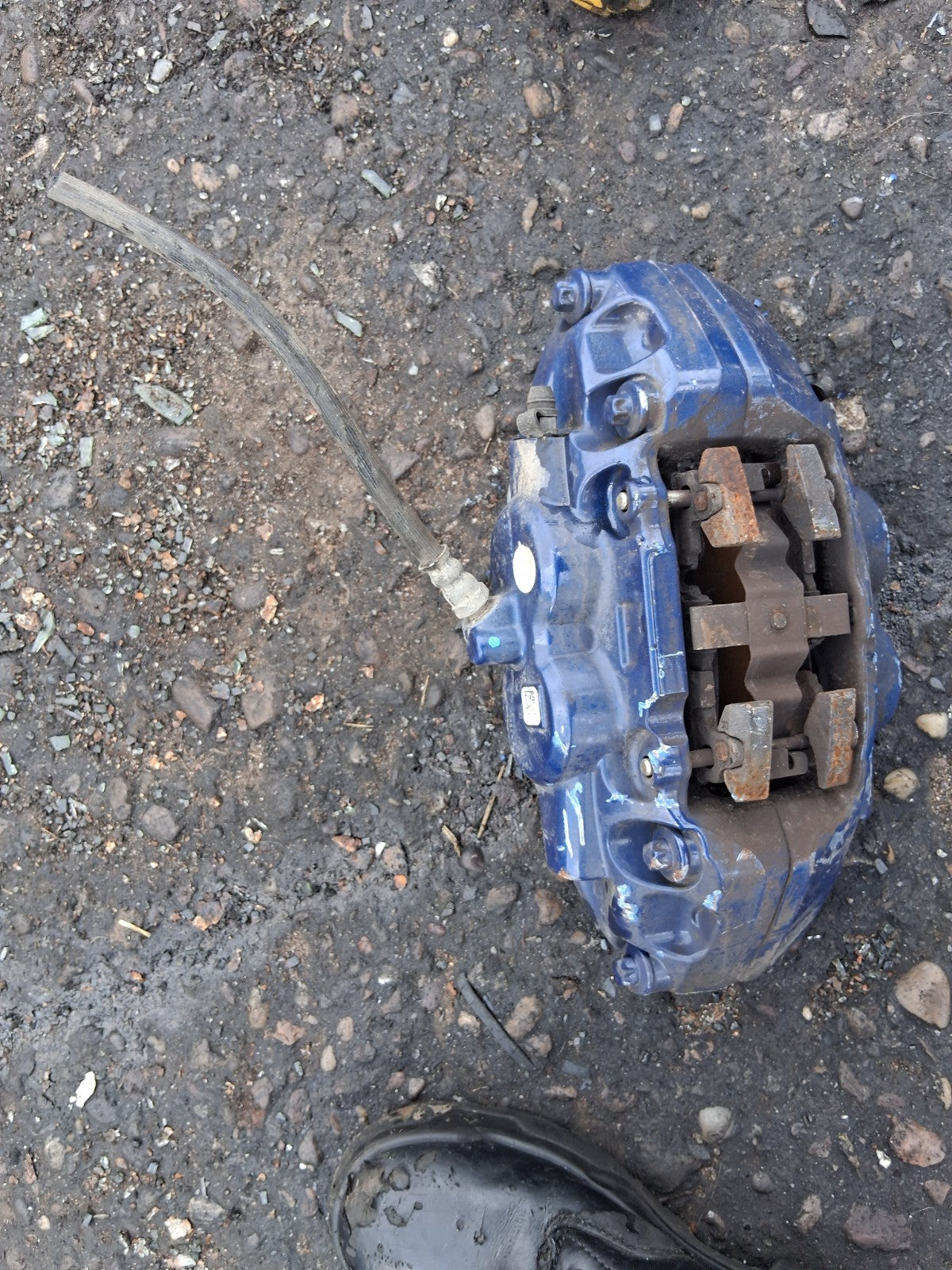 2018 BMW X1 F48 2.0 DIESEL BRAKE CALIPER BLUE