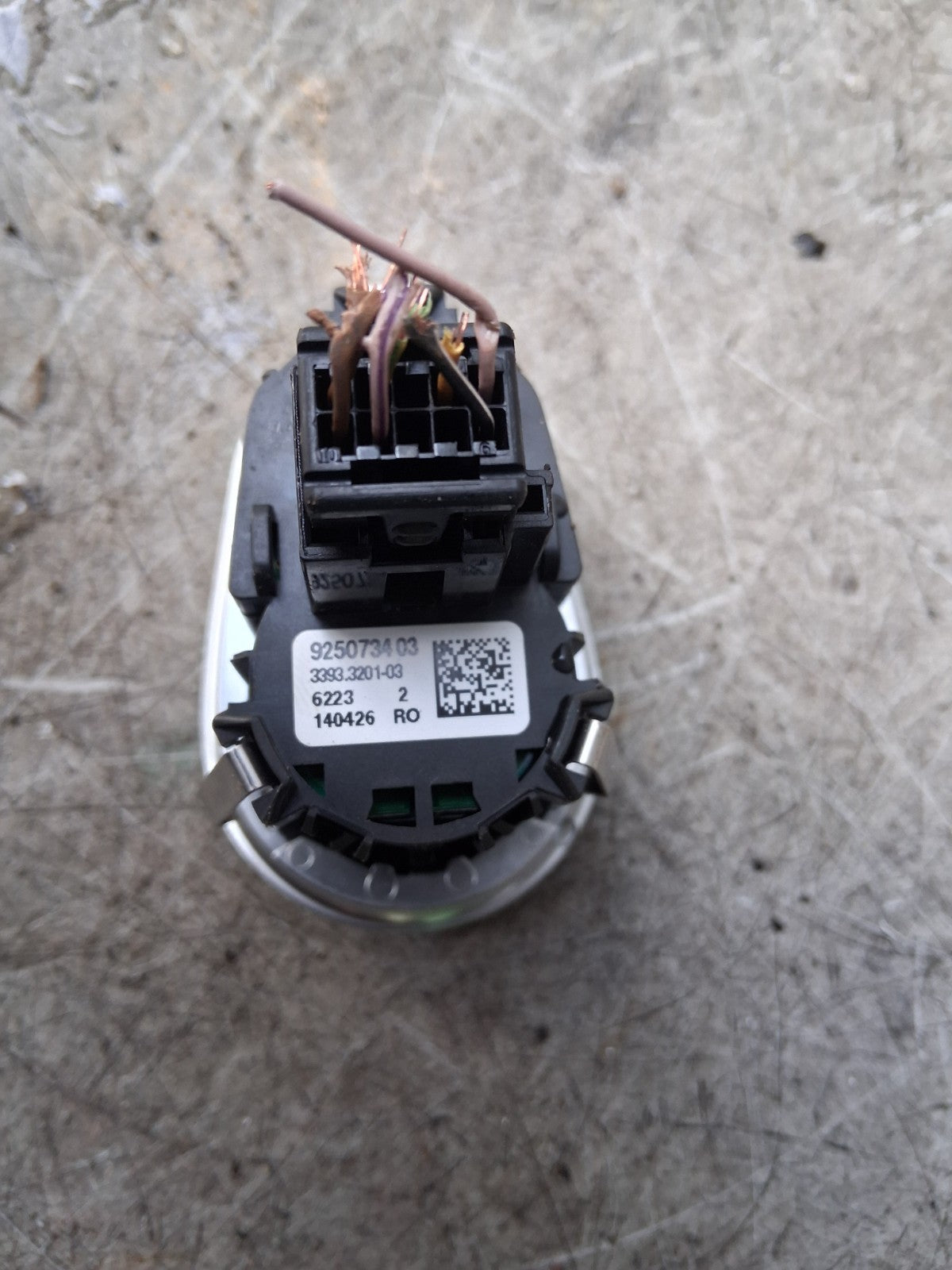 2016 BMW 1 SERIES F20 LCI START STOP BUTTON 925073403