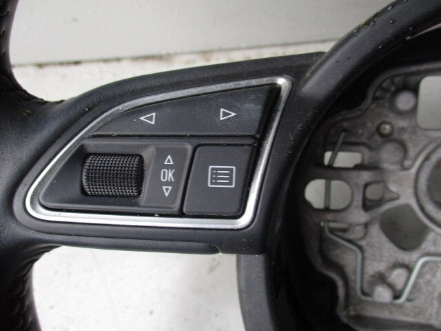 AUDI A1 8X 2015 LEATHER MULTIFUNCTION STEERING WHEEL 4G0419091R