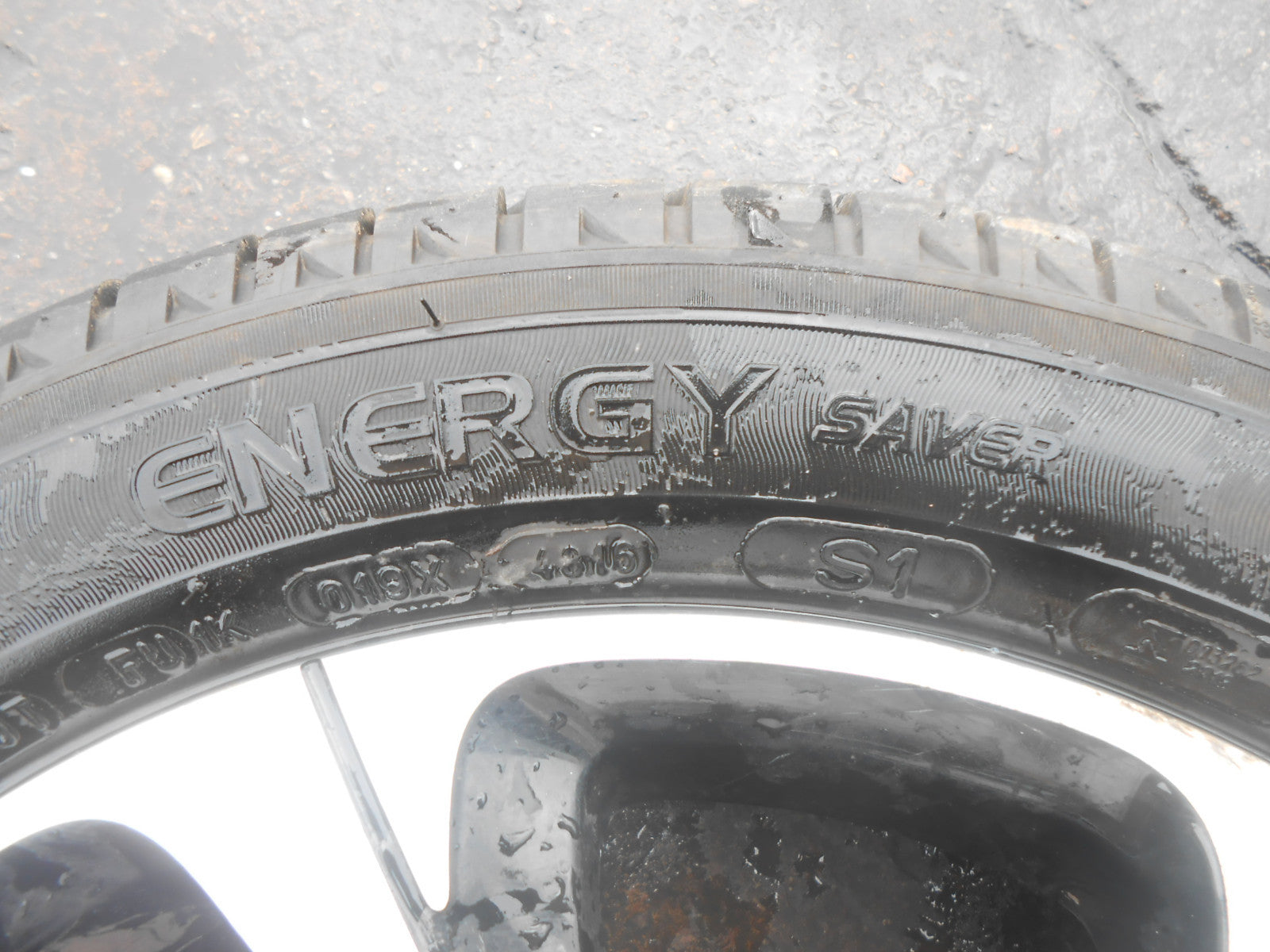 CITROEN DS3 2016 KRYPTON ALUMINIUM ALLOY WHEEL & MICHELIN TYRE 195/55 R16
