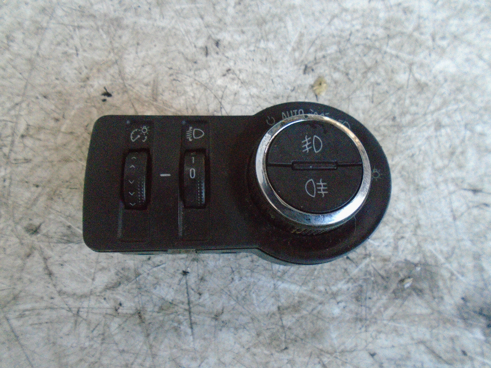 VAUXHALL INSIGNIA A 2014 HEADLIGHT CONTROL SWITCH 23197912