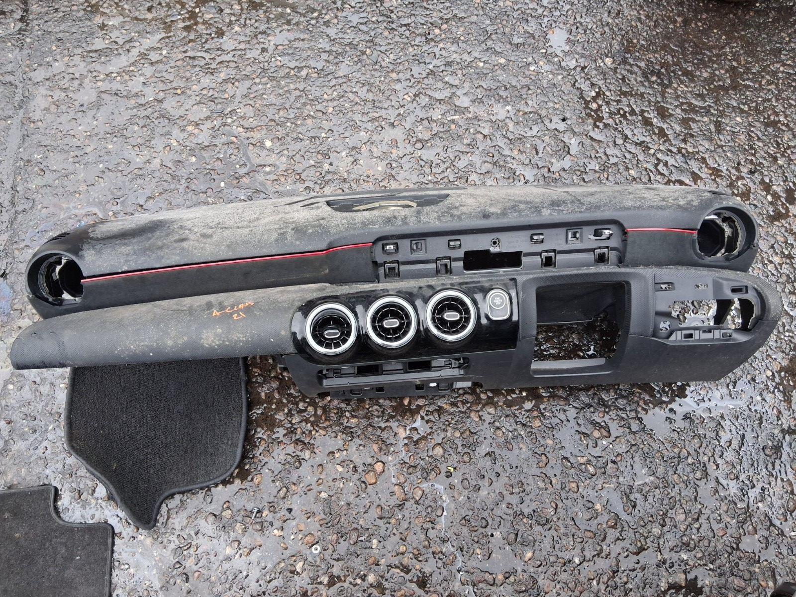 2021 MERCEDES A CLASS BARE DASHBOARD FRONT DASH