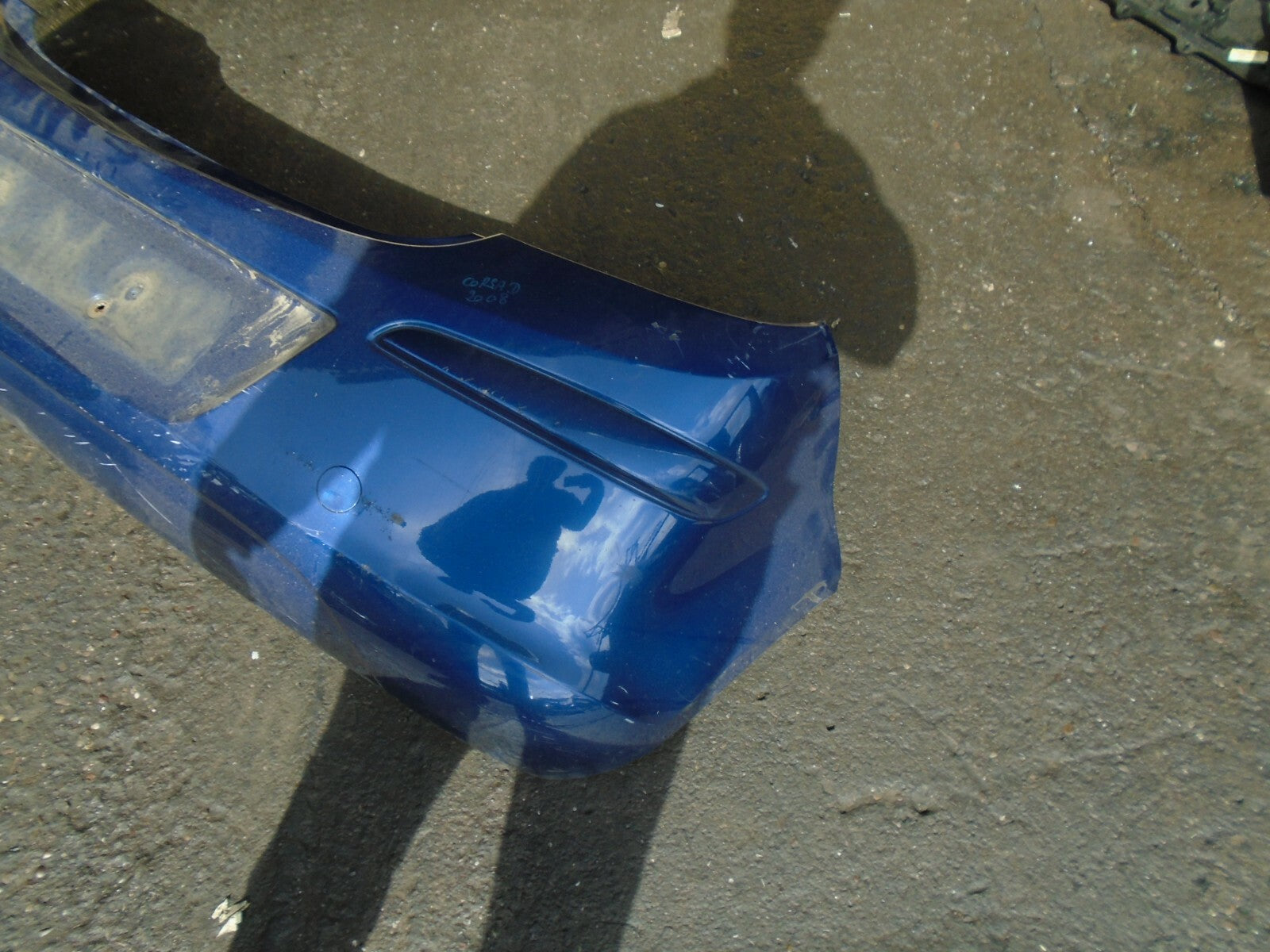 VAUXHALL CORSA D 2008 REAR COMPLETE BUMPER