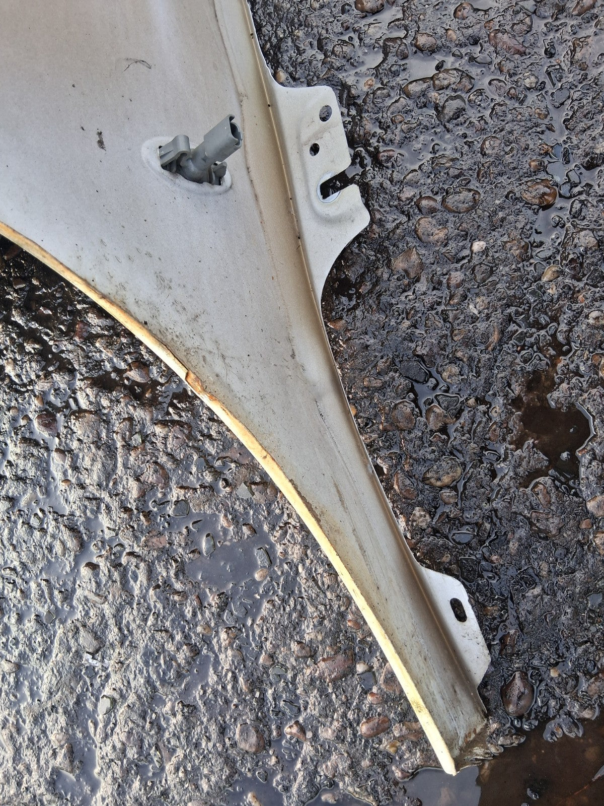 2018 PEUGEOT PARTNER MK2 OSF DRIVER SIDE FRONT RIGHT WING PANEL WHITE