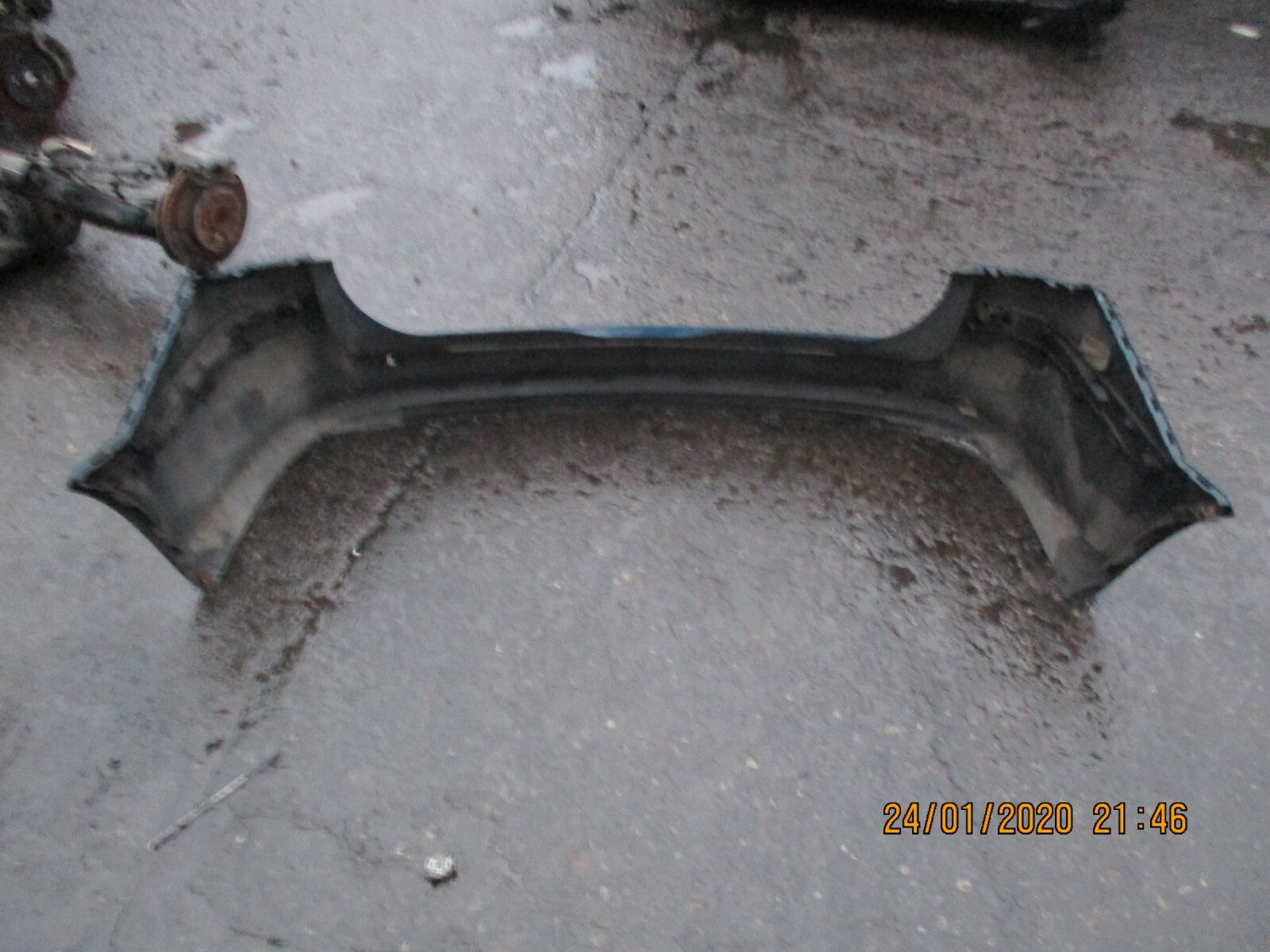 VAUXHALL ASTRA H ESTATE 2007 REAR COMPLETE BUMPER BLUE GREEN