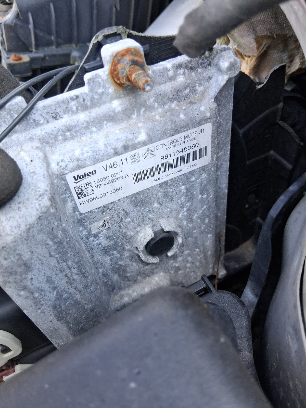 2015 CITROEN C3 1.2 PETROL ECU ENGINE CONTROL UNIT 9811545080