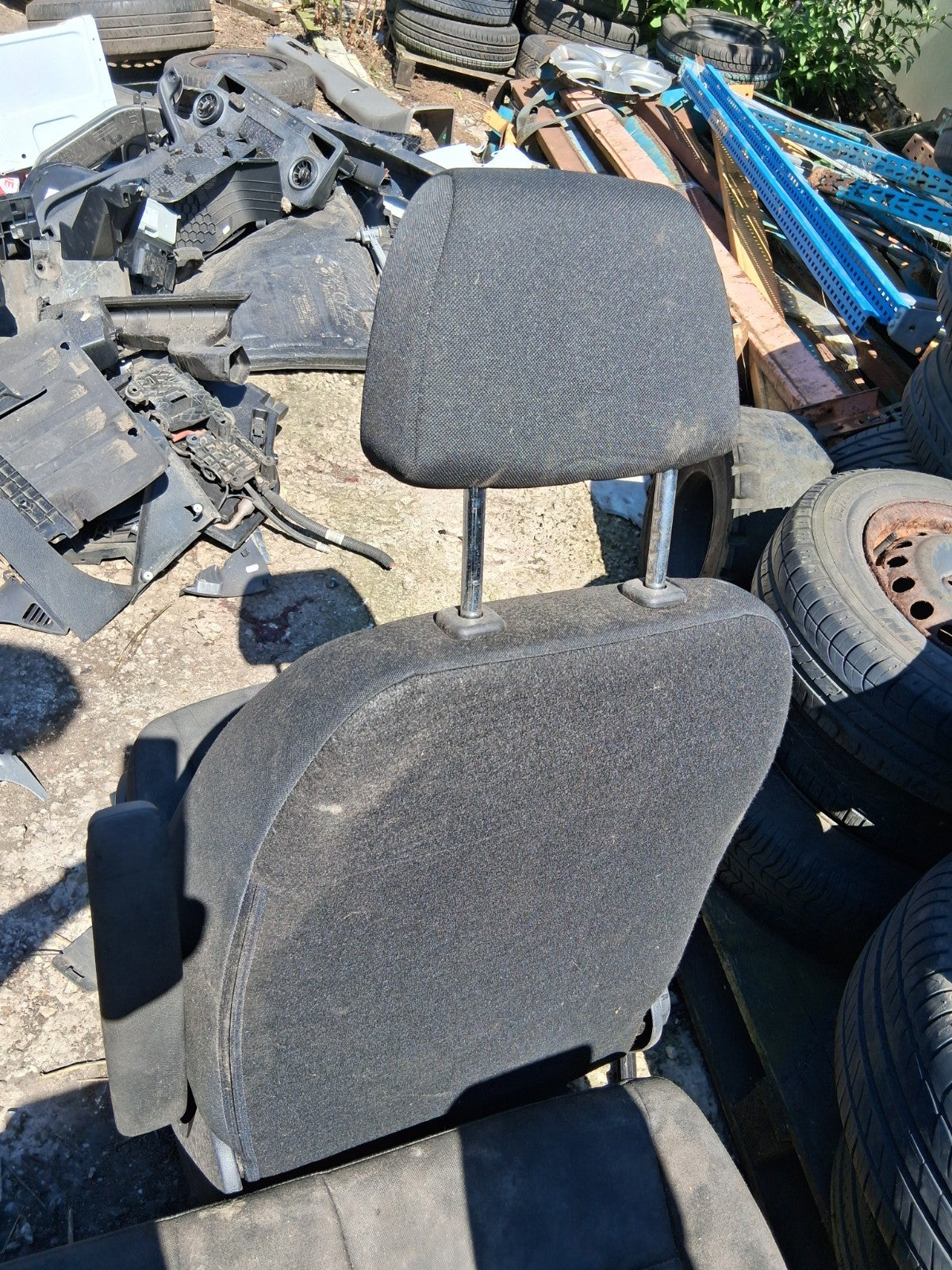2020 MERCEDES SPRINTER W907 OSF DRIVER SIDE FRONT RIGHT FABRIC SEAT