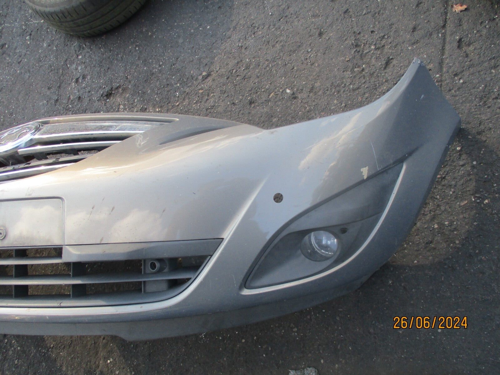 VAUXHALL MERIVA B MK2 2012 PRE FACELIFT COMPLETE BUMPER FOG LIGHTS BROWN