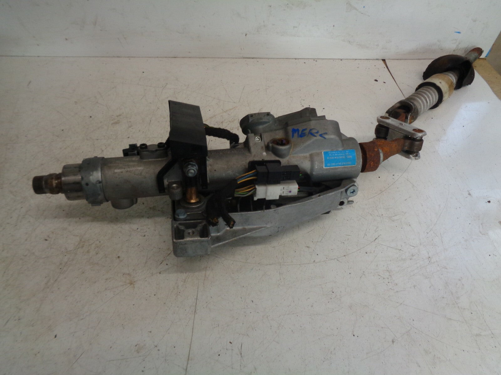 MERCEDES BENZ 2003 CLK W209 STEERING COLUMN A2094600416