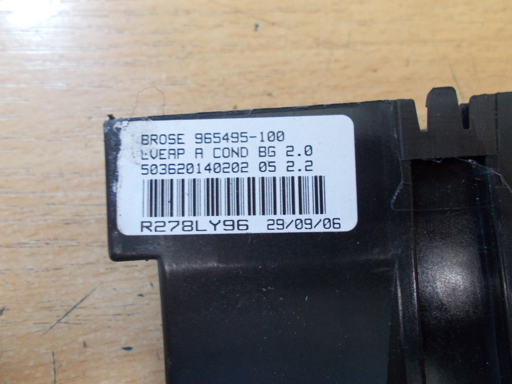 CITROEN C4 2006 WINDOW REGULATOR MOTOR 065495100