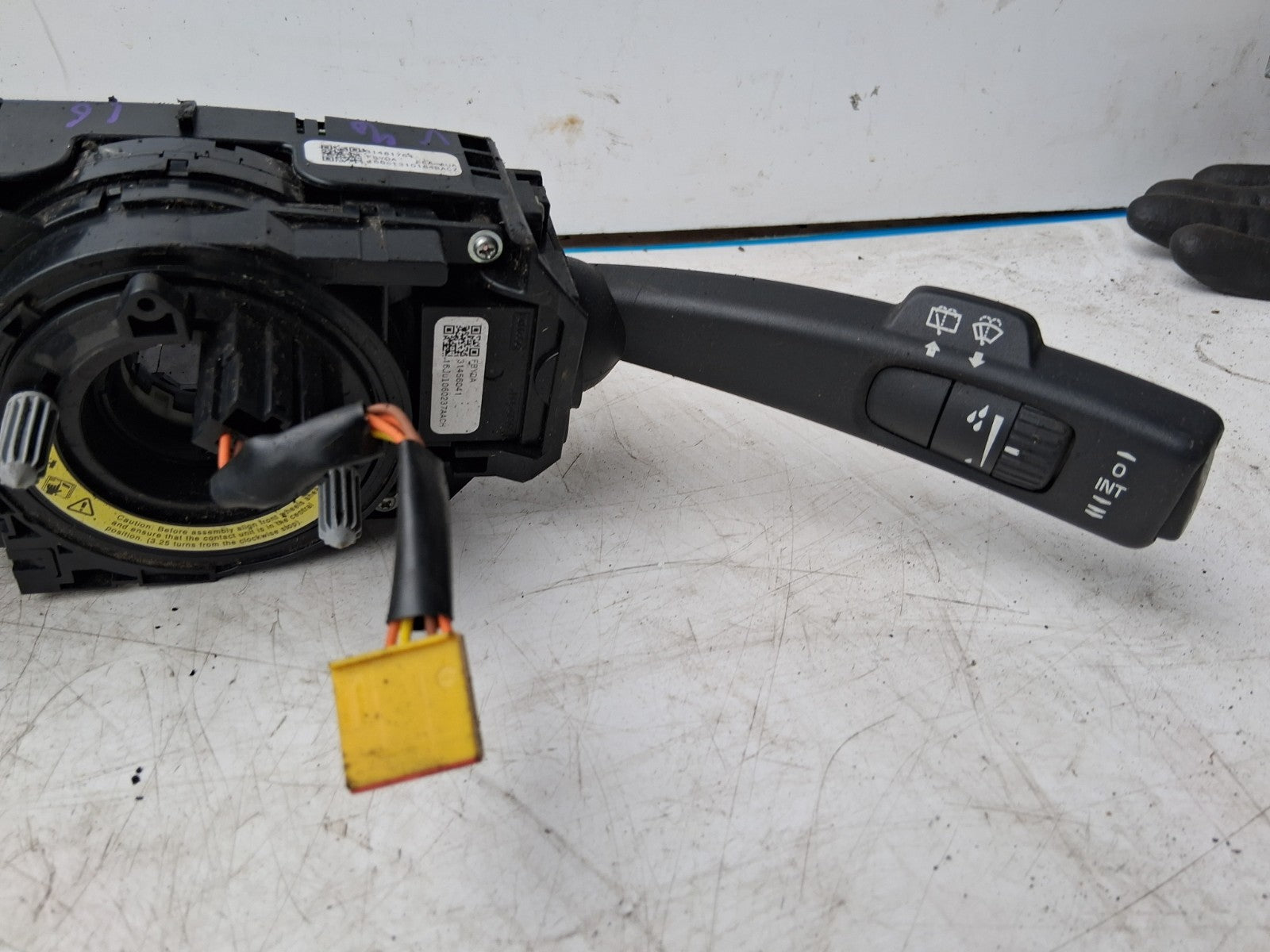 2015 VOLVO V40 INDICATOR COMBINATION SWITCH WIPER STALK UNIT