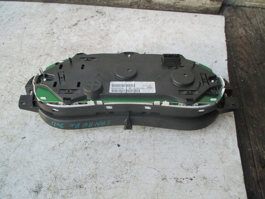 DACIA SANDERO 2015 DIESEL MANUAL SPEEDOMETER INSTRUMENT CLUSTER 248105453R