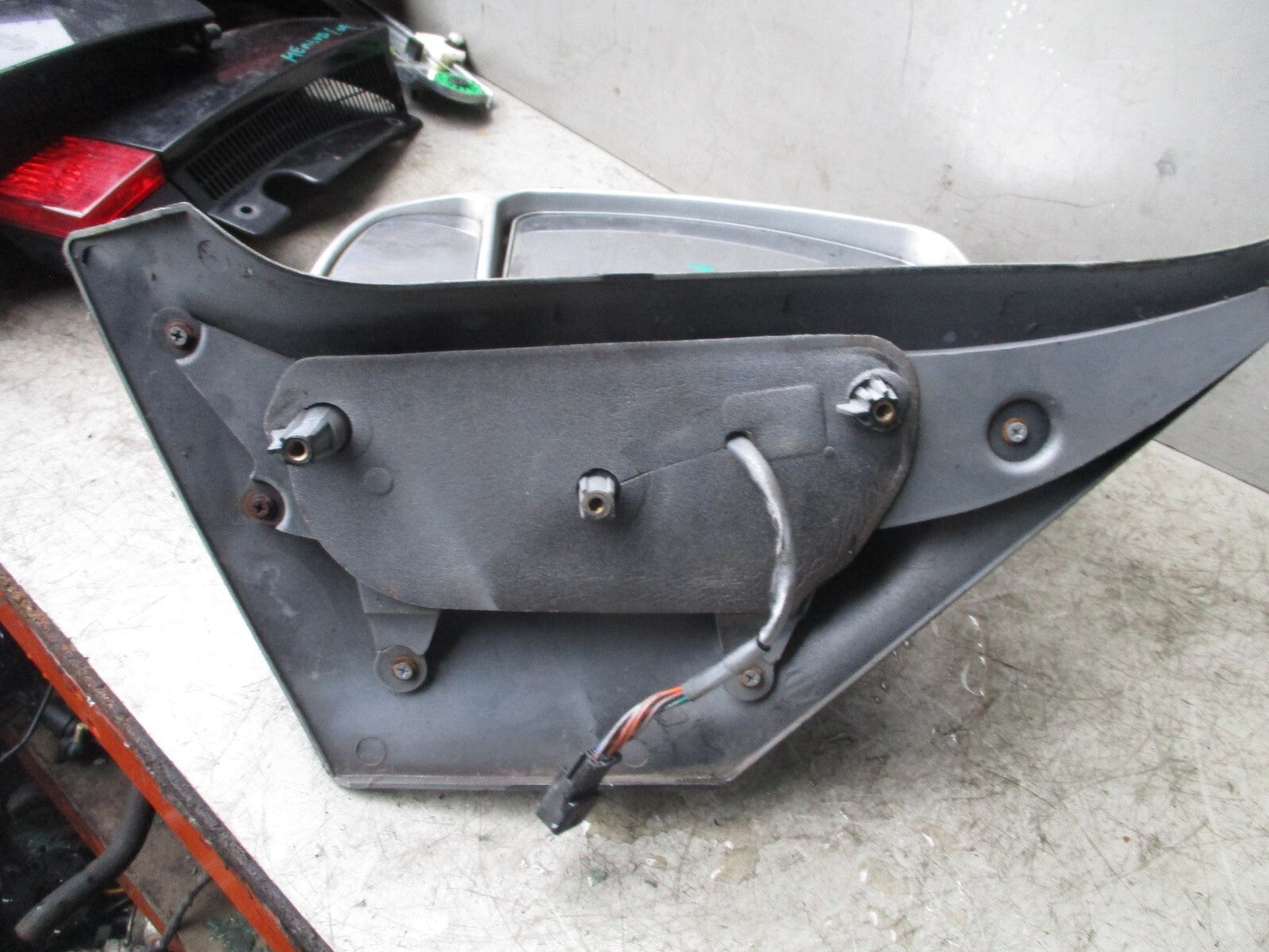 2013 RENAULT MASTER MK3 NSF PASSENGER SIDE FRONT WING MIRROR GREY