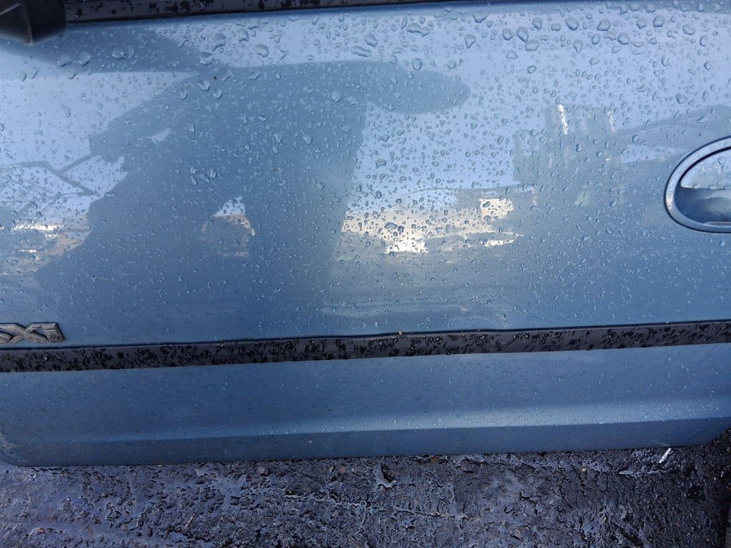2006 VAUXHALL CORSA C NSF PASSENGER SIDE FRONT LEFT COMPLETE DOOR BLUE