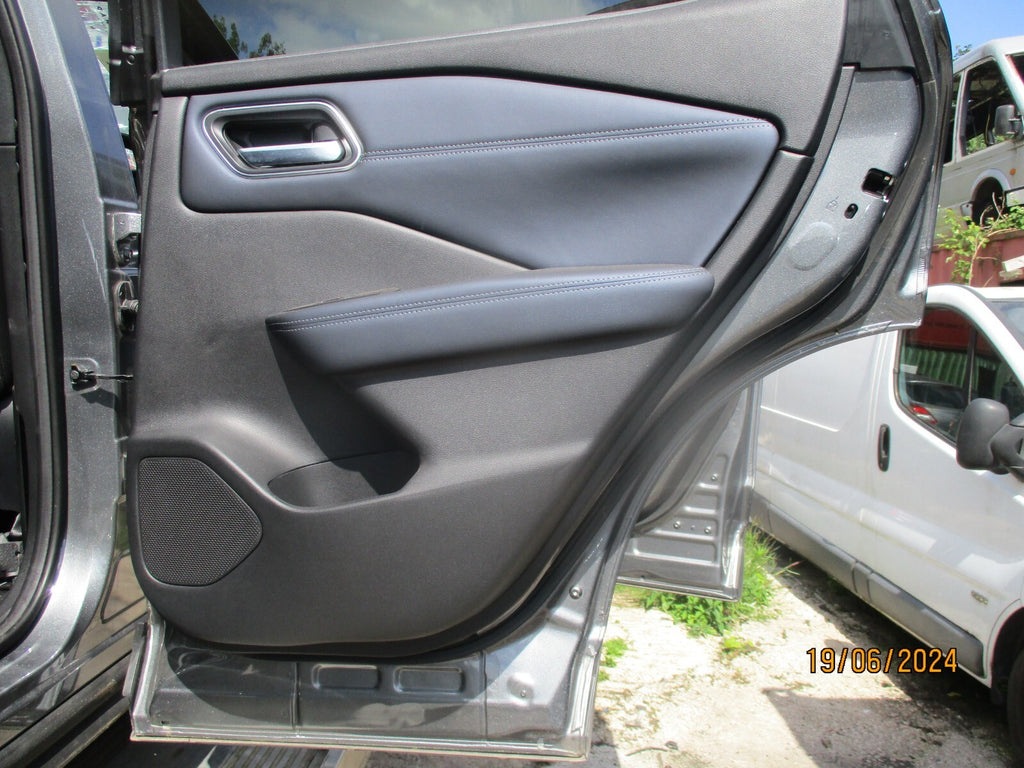 NISSAN QASHQAI J12 2023 OSR DRIVER SIDE REAR DOOR CARD PANEL
