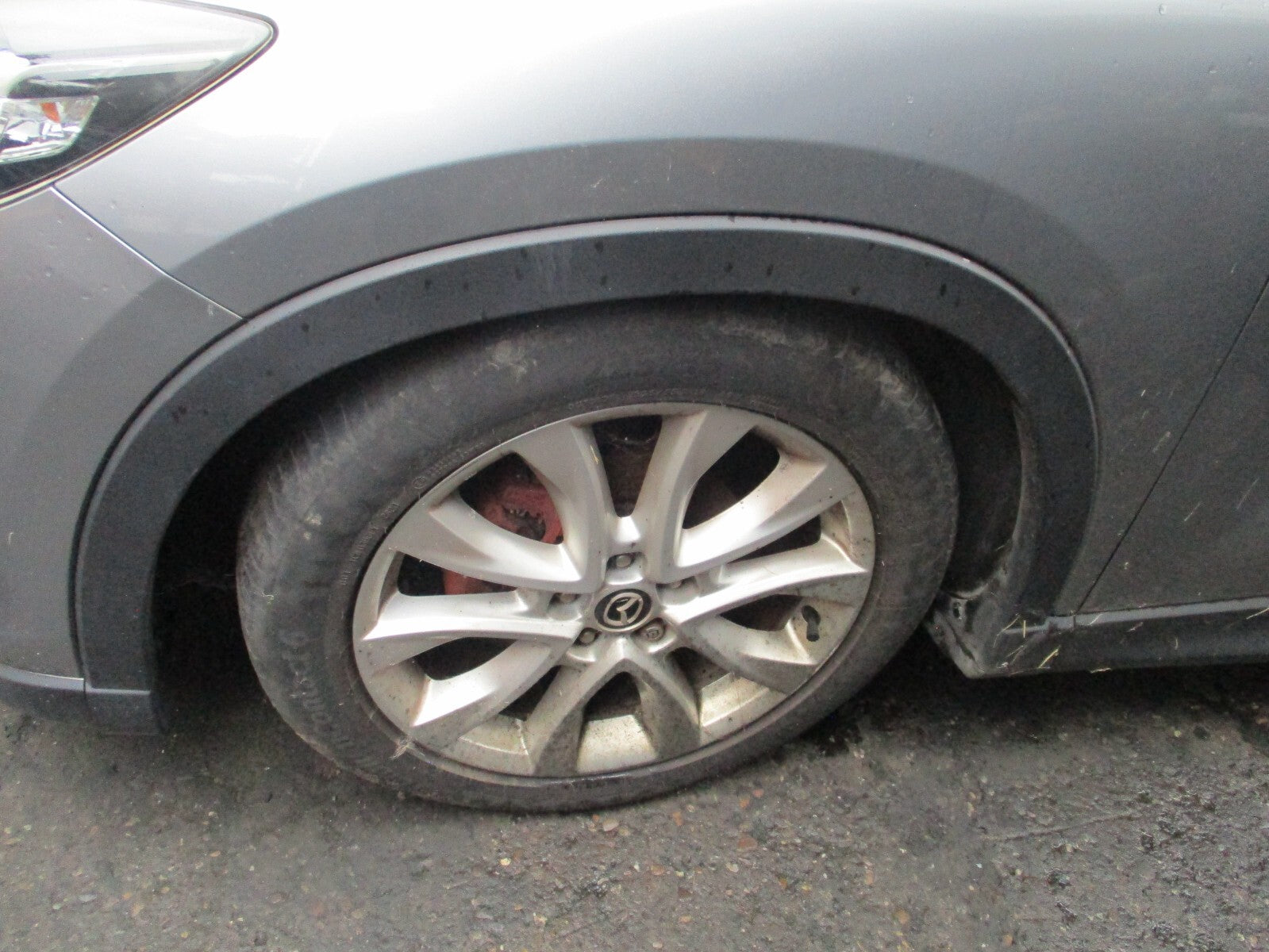 2013 MAZDA CX 5 MK1 NSF PASSENGER SIDE FRONT WHEEL ARCH TRIM ONLY