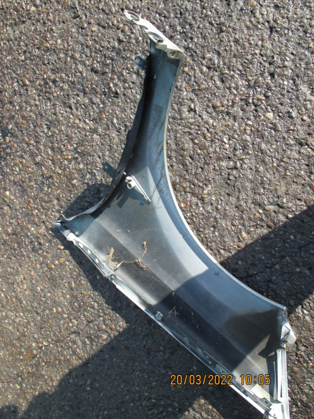 RENAULT MEGANE 2007 MK2 OSF FRONT DRIVER SIDE WING PANEL GREY
