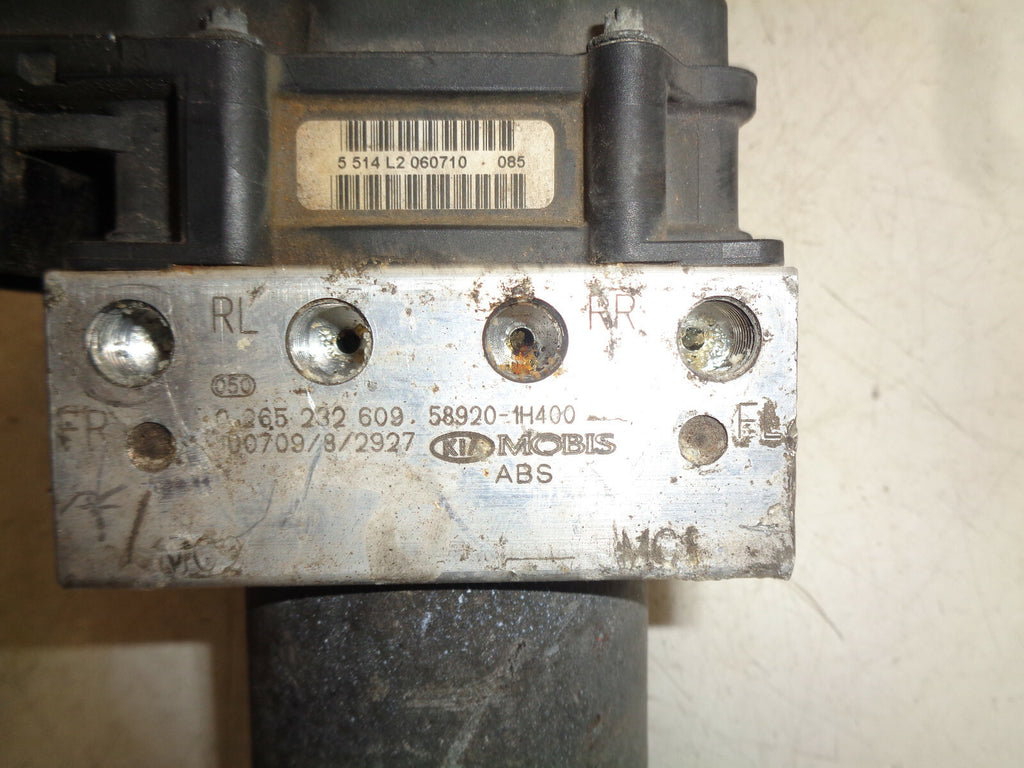 KIA CEED 2010 1.6 CRDI ABS PUMP & CONTROL MODULE 589201H400