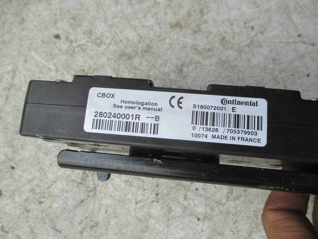 RENAULT SCENIC MK3 2012 MULTIMEDIA CONTROL MODULE 280240001R