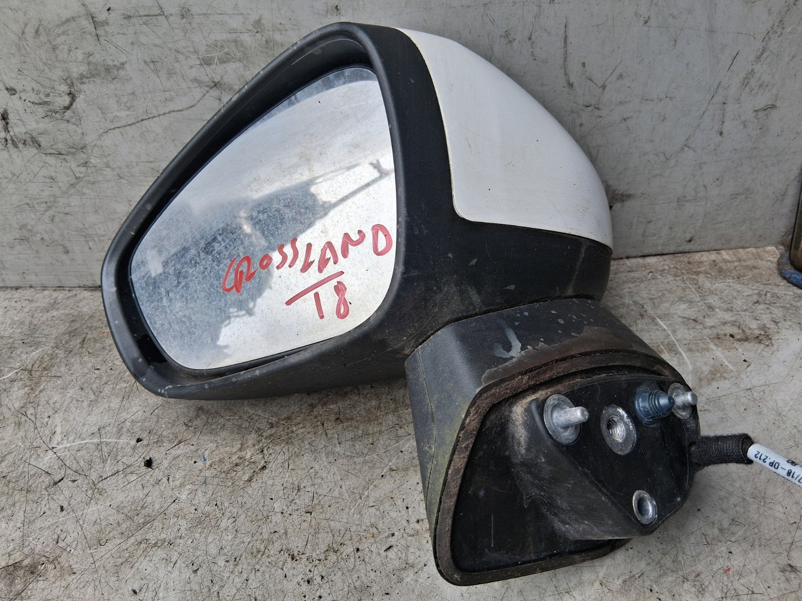 VAUXHALL CROSSLAND X 2018 NSF PASSENGER SIDE FRONT LEFT ELECTRIC WING MIRROR