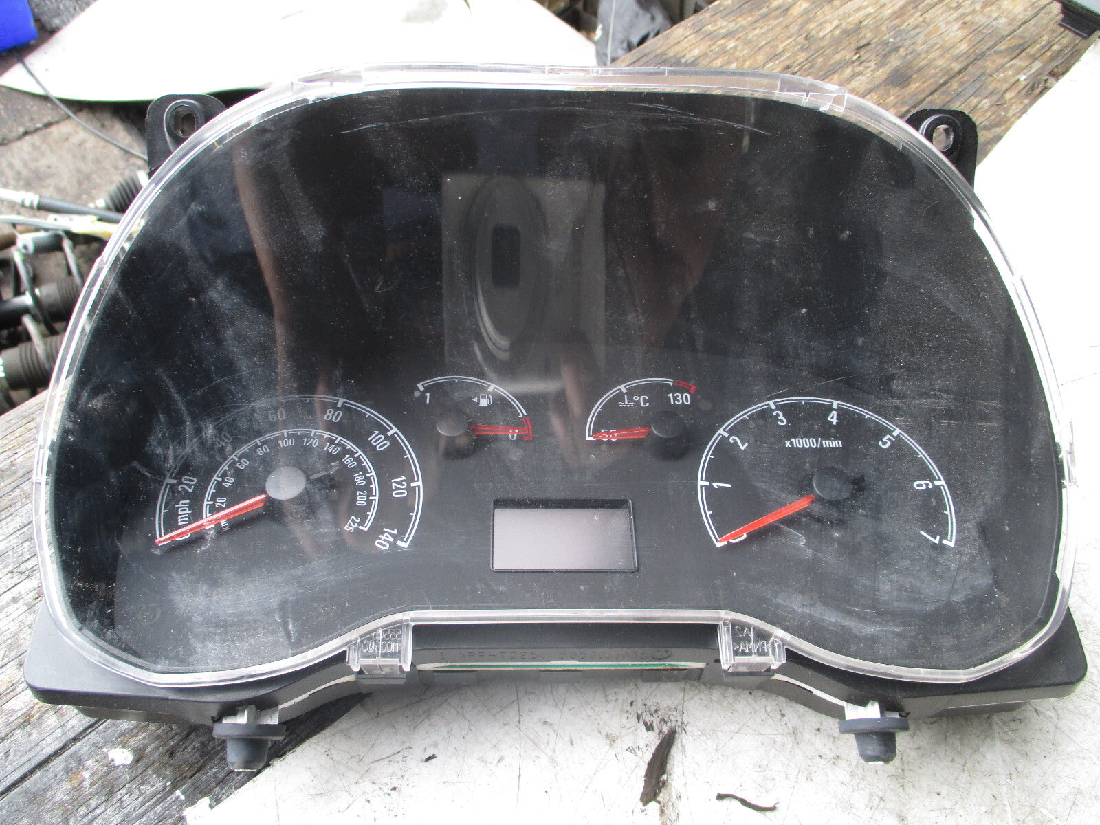 VAUXHALL COMBO D 2014 1.3 DIESEL SPEEDO SPEEDOMETER INSTRUMENT CLUSTER 51952287
