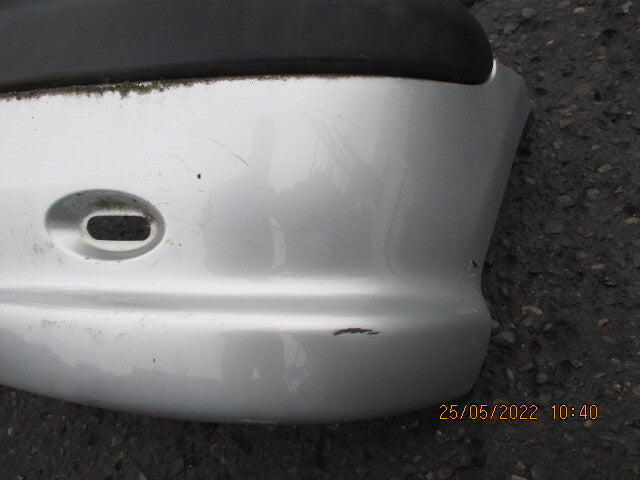 PEUGEOT 206 2005 REAR COMPLETE BUMPER SILVER
