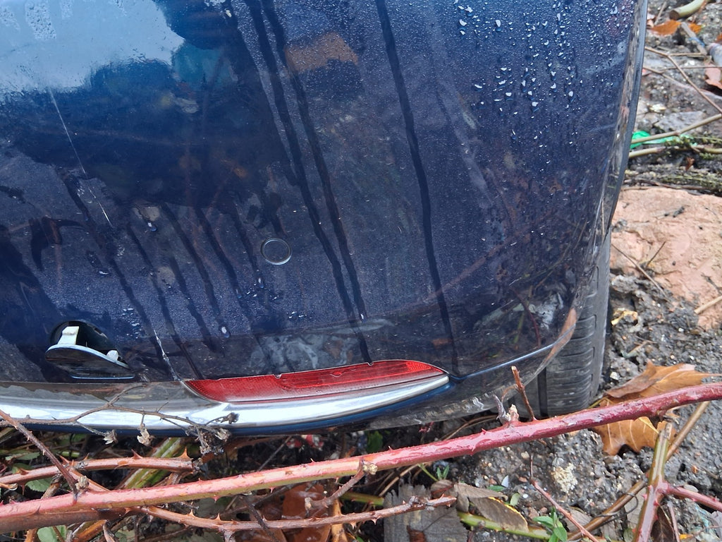2023 FIAT 500 MHEV COMPLETE REAR BUMPER BLUE