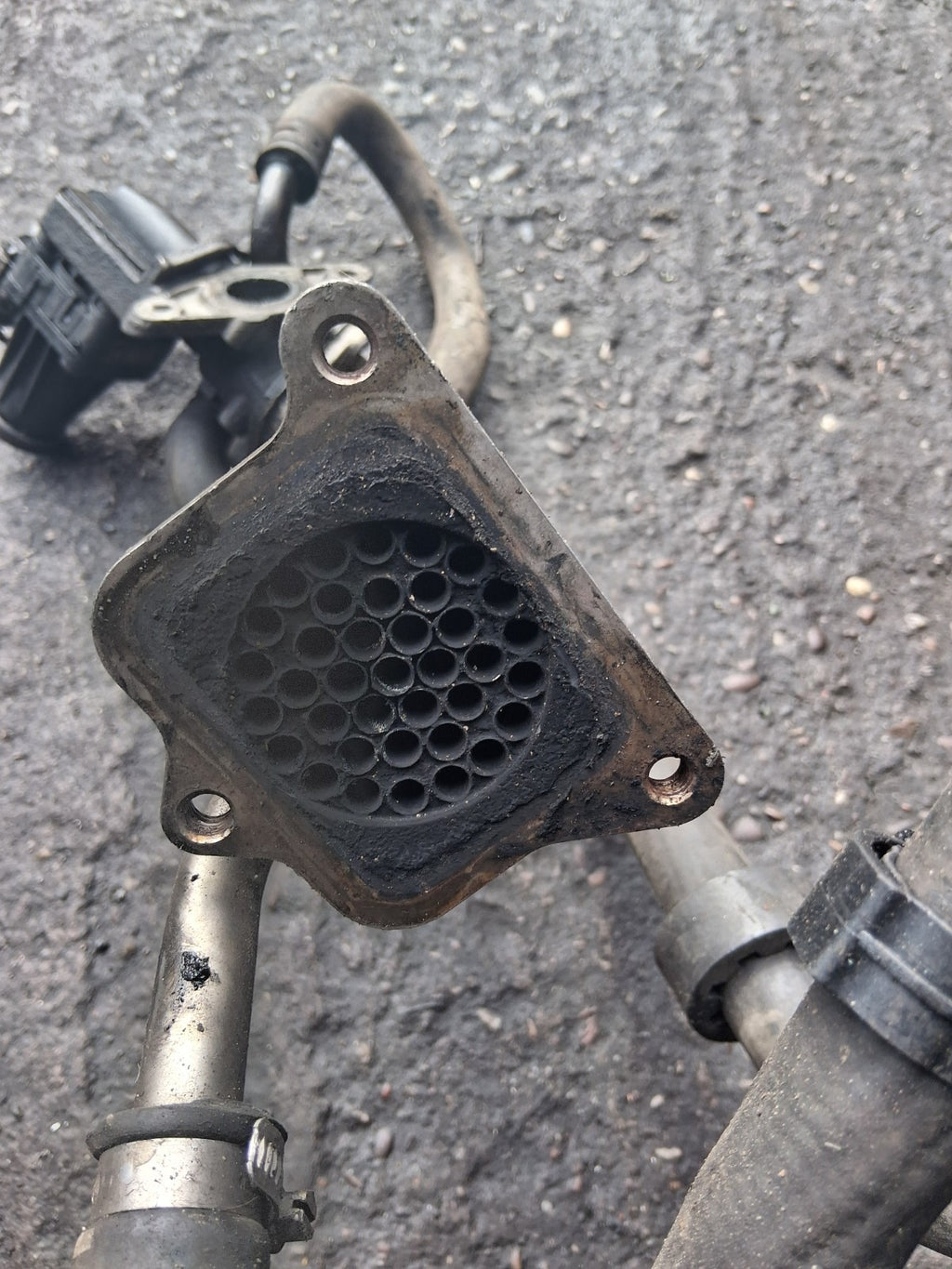 2016 PEUGEOT BOXER MK3 EGR EXHAUST COOLER PIPE + VALVE COOLER CK2Q9F464AB