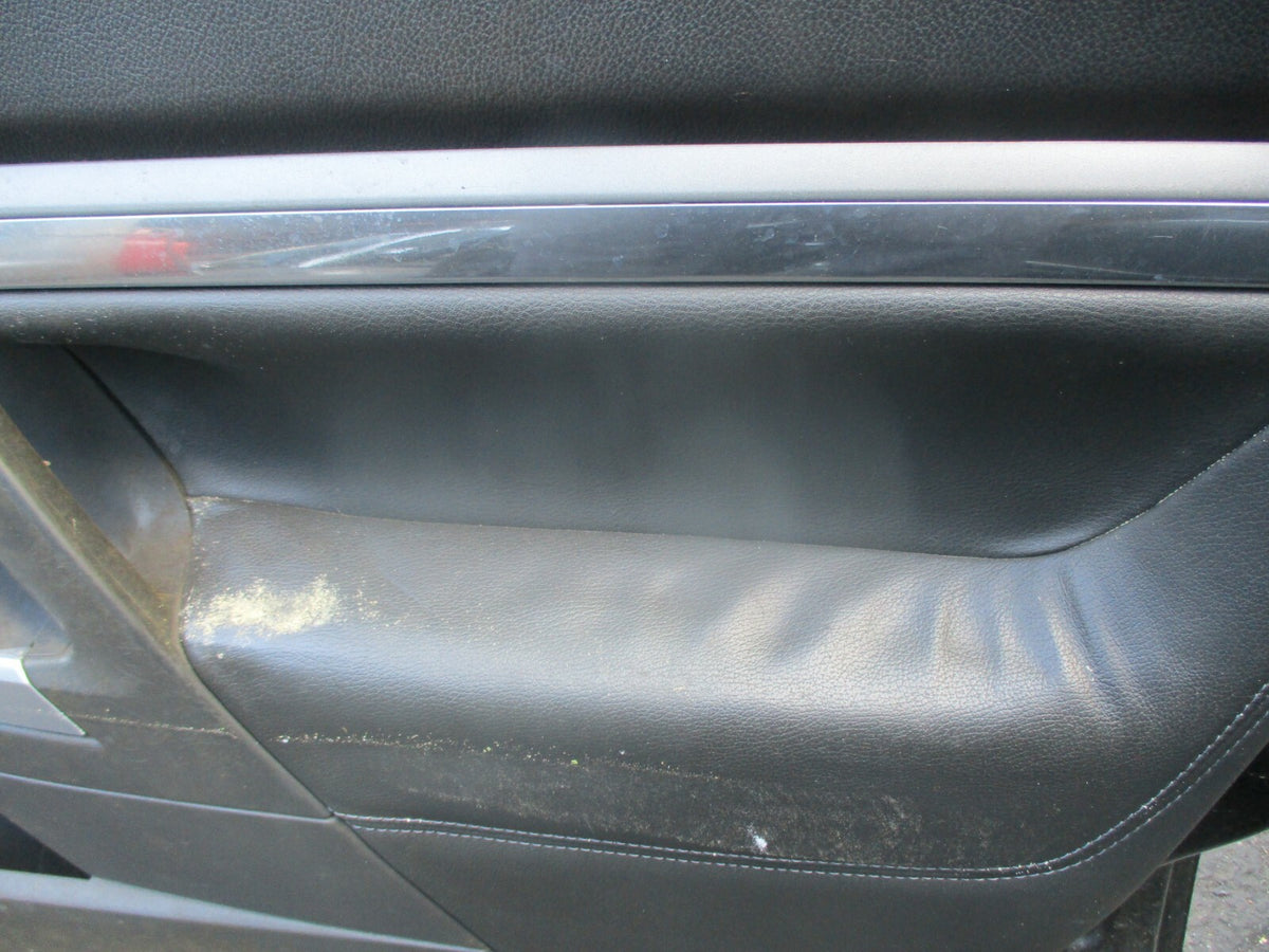 VAUXHALL SIGNUM 2003 - 2008 OSF DRIVER SIDE FRONT DOOR CARD HANDLE GLASS BLACK