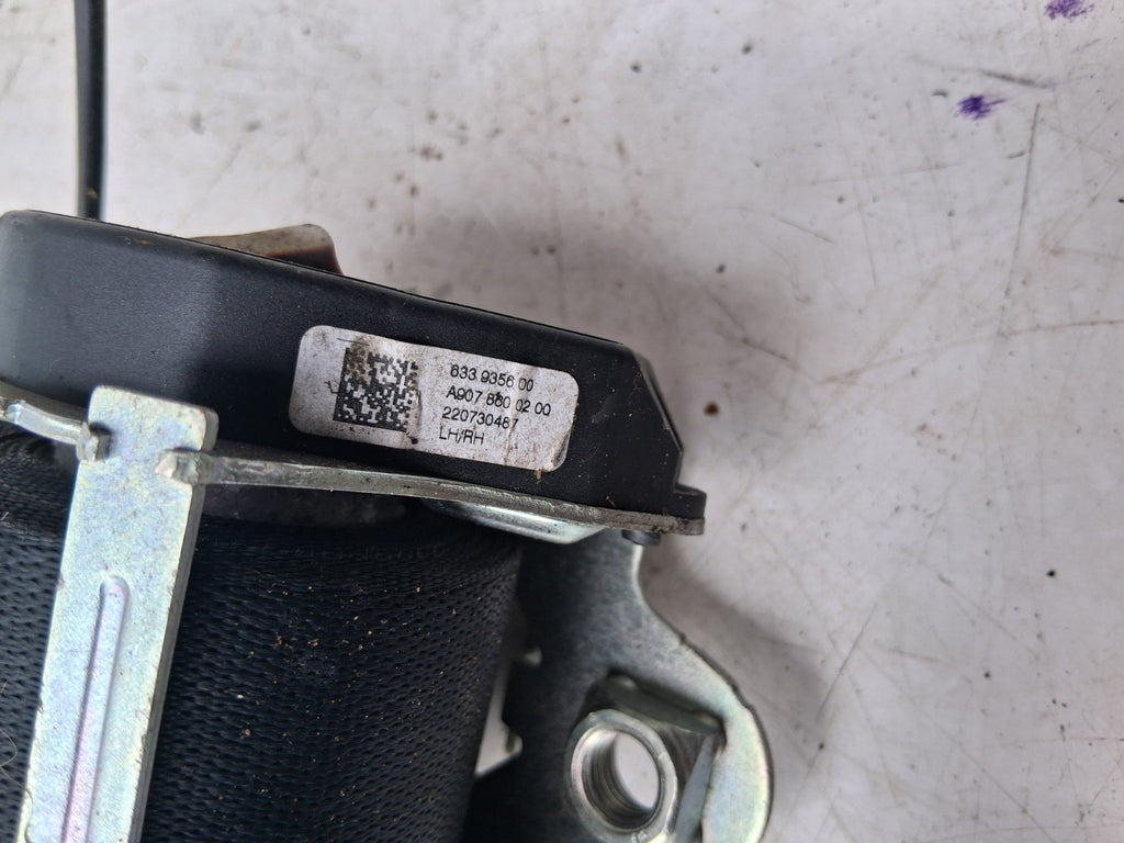 2023 MERCEDES SPRINTER W907 OSF DRIVER SIDE FRONT RIGHT SEAT BELT A9078600200