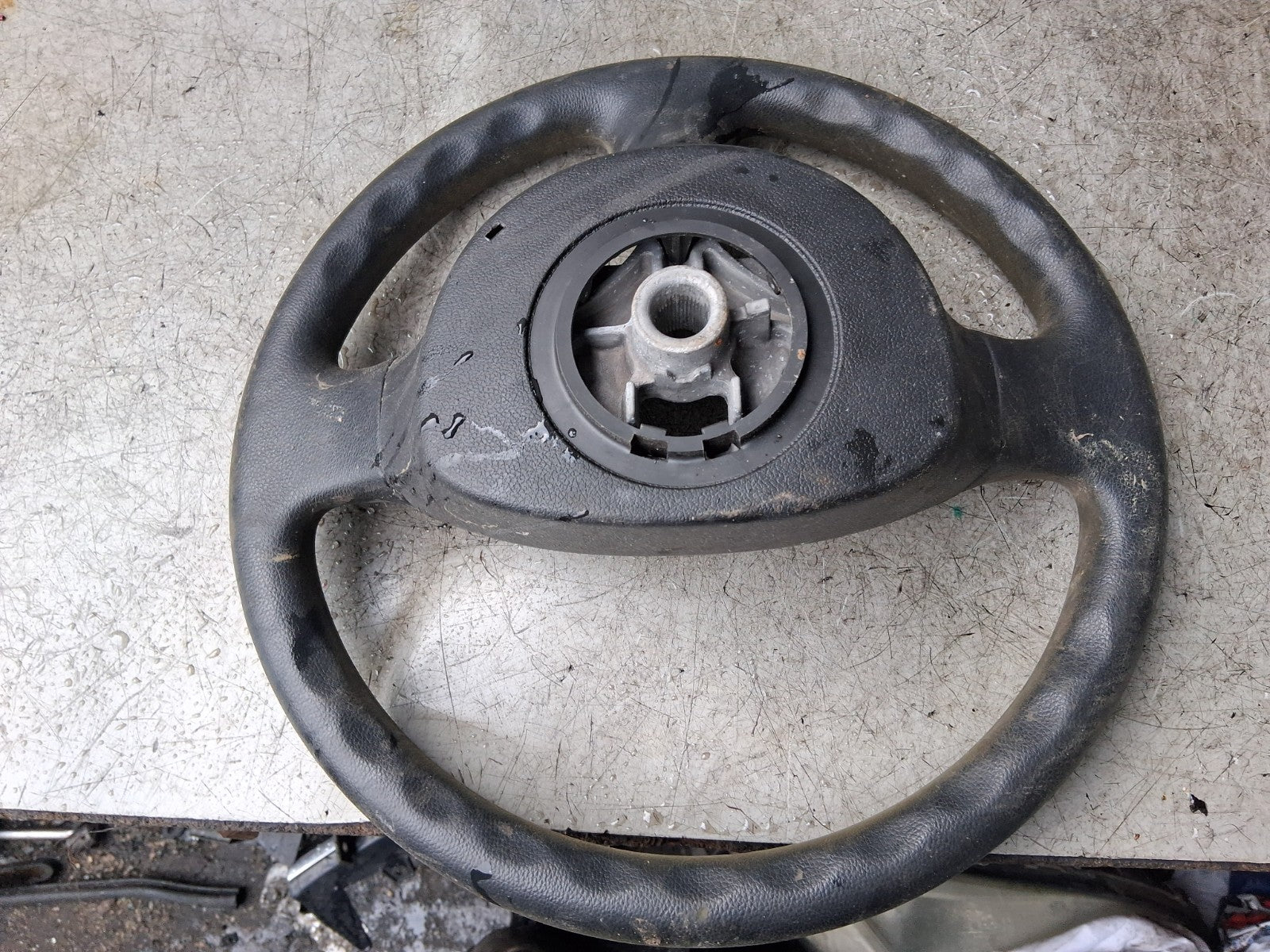 2018 CITROEN BERLINGO MK2 STEERING WHEEL BLACK