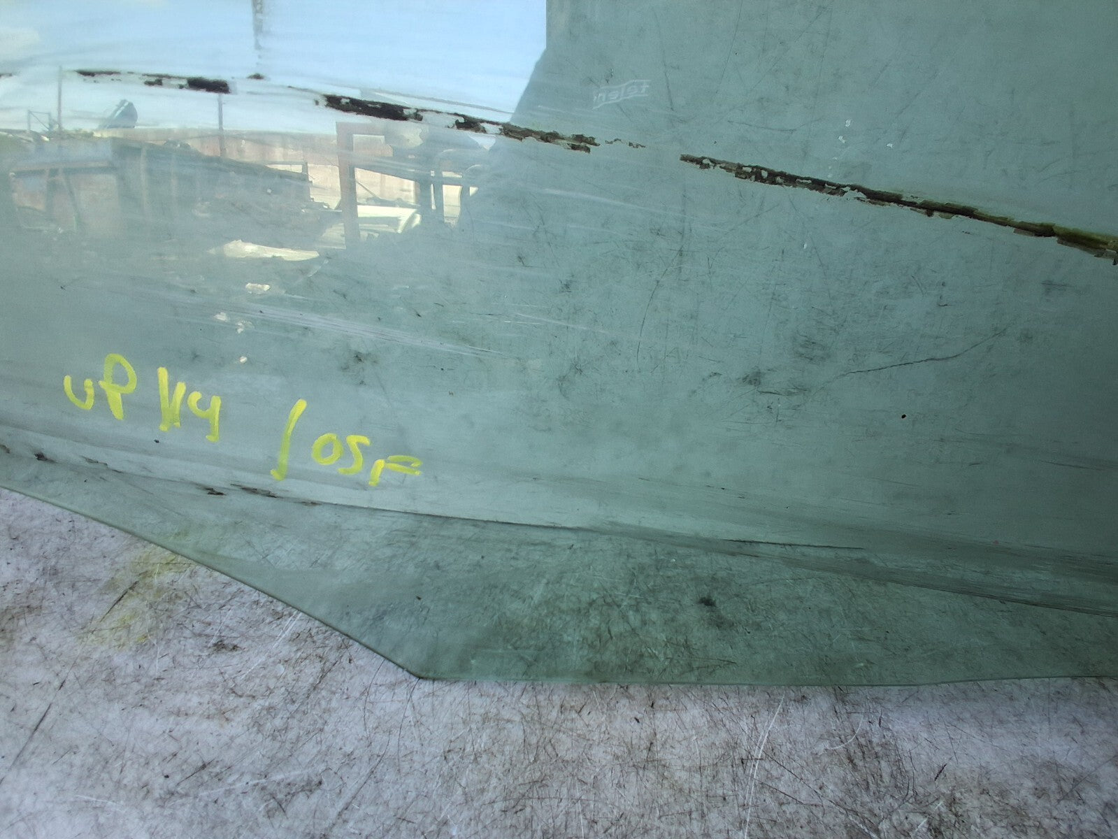 2014 VW VOLKSWAGEN UP 5 DOOR OSF DRIVER SIDE FRONT RIGHT WINDOW GLASS