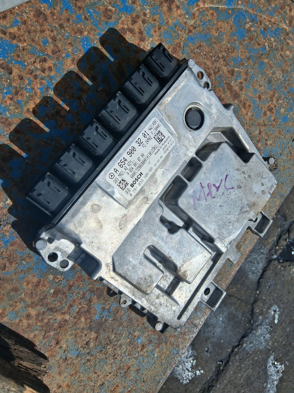 2024 MERCEDES BENZ SPRINTER W907 2.0 ECU ENGINE CONTROL UNIT A6549003201