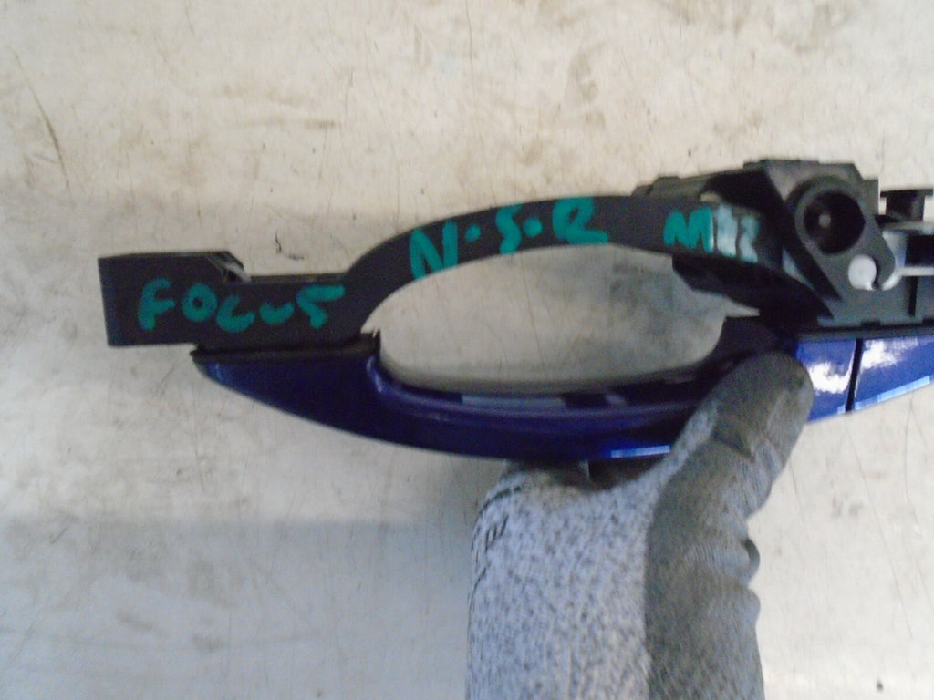 FORD FOCUS 2012-2018 MK3 NSR REAR PASSENGER SIDE EXTERIOR BLUE HANDLE