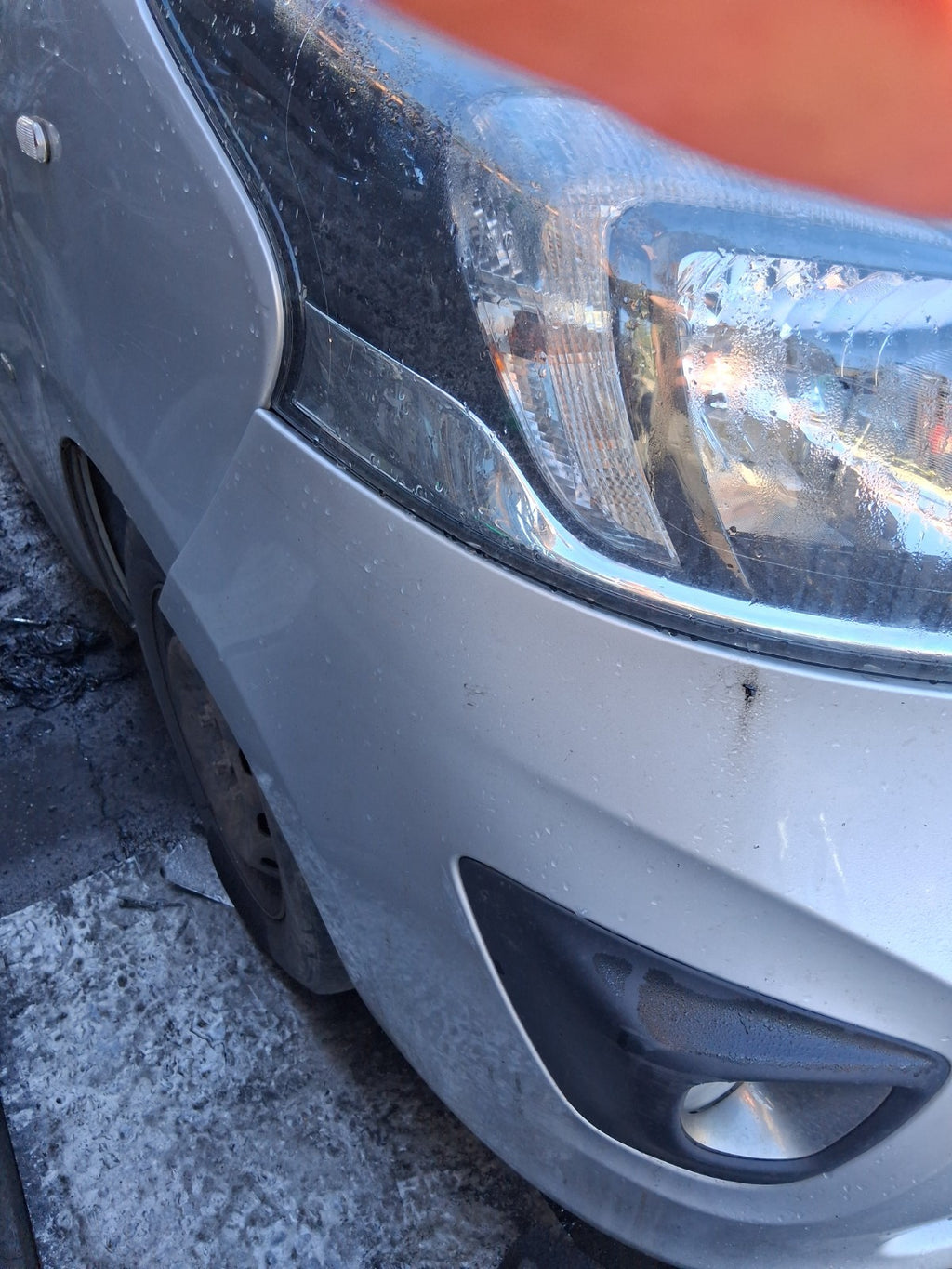 2017 VAUXHALL VIVARO MK2 COMPLETE FRONT BUMPER PLATINUM SILVER L193