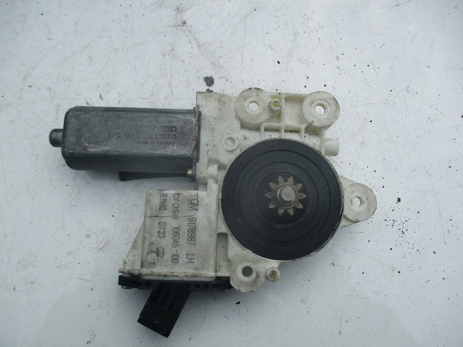 VAUXHALL VECTRA C 2003 NSF PASSENGER SIDE FRONT ELECTRIC WINDOW MOTOR 9178987