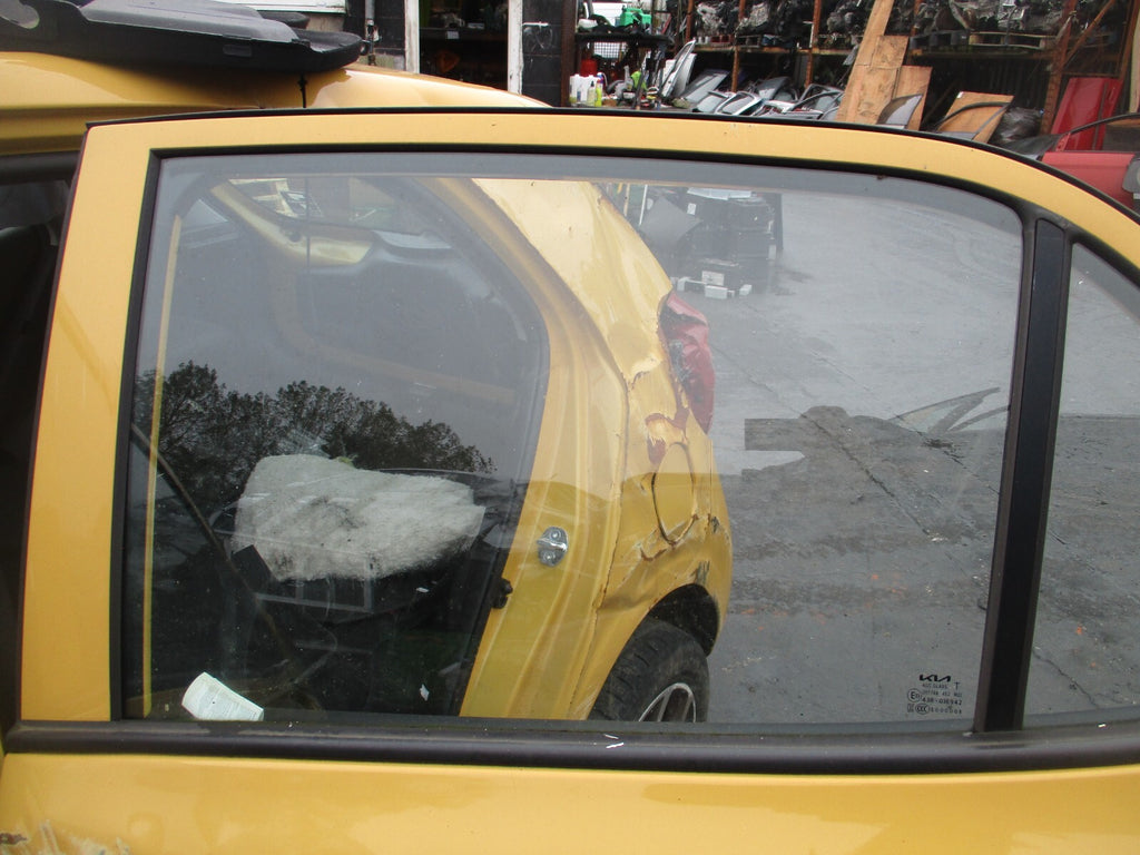 2023 KIA PICANTO MK3 JA NSR PASSENGER SIDE REAR WINDOW GLASS