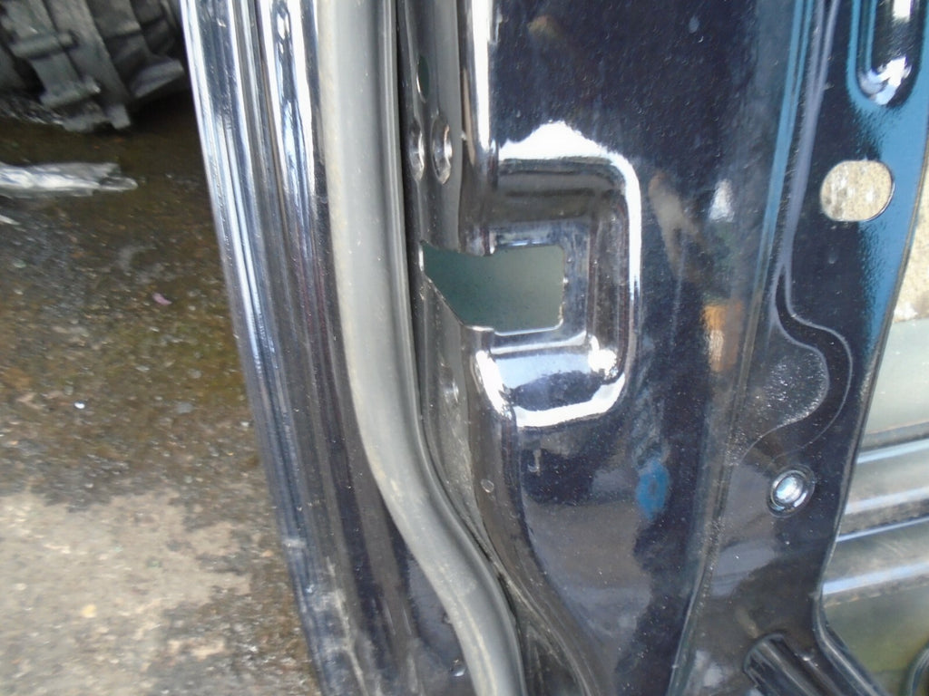 FORD FIESTA 2009 MK6 NSF FRONT PASSENGER SIDE COMPLETE DOOR BLACK