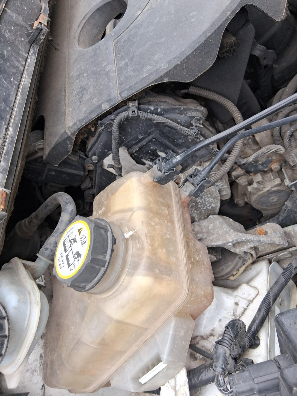 2015 FORD TRANSIT COURIER MK1 COOLANT WATER EXPANSION TANK