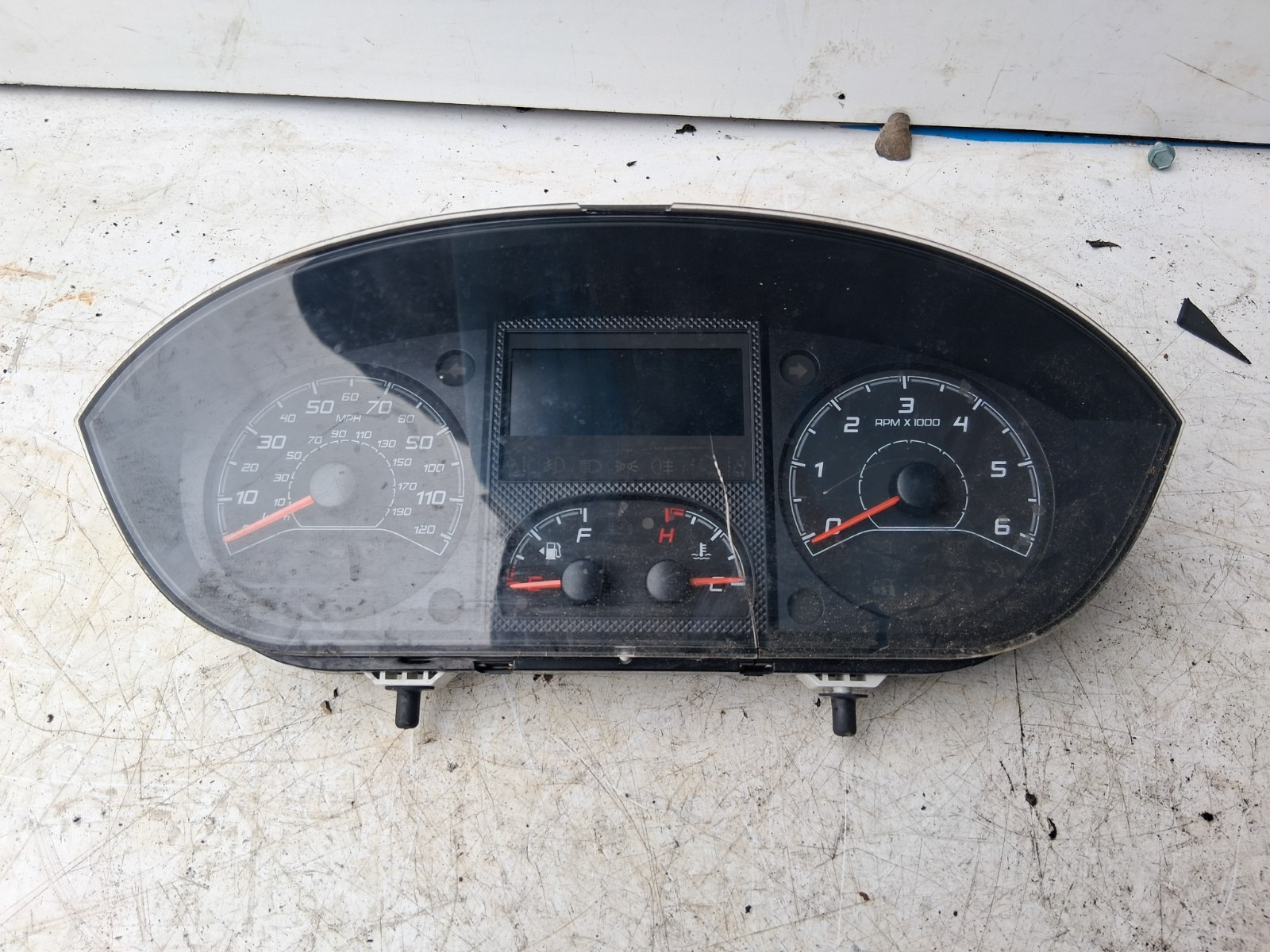 2016 PEUGEOT BOXER MK3 SPEEDO SPEEDOMETER INSTRUMENT CLUSTER 1387183080