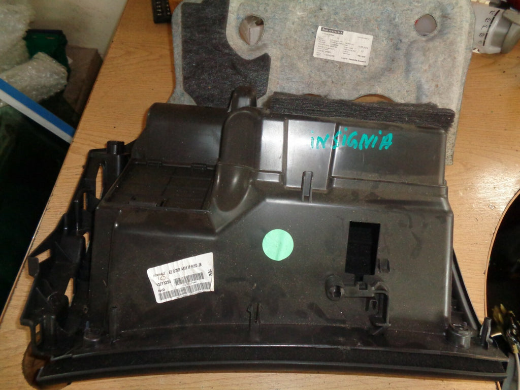 VAUXHALL INSIGNIA MK1 2008-2013 BLACK GLOVE BOX 13273294