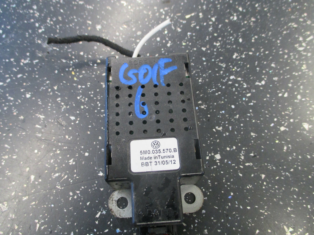 VW VOLKSWAGEN GOLF MK6 2012 RADIO AERIAL CONTROL MODULE 5M0035570B